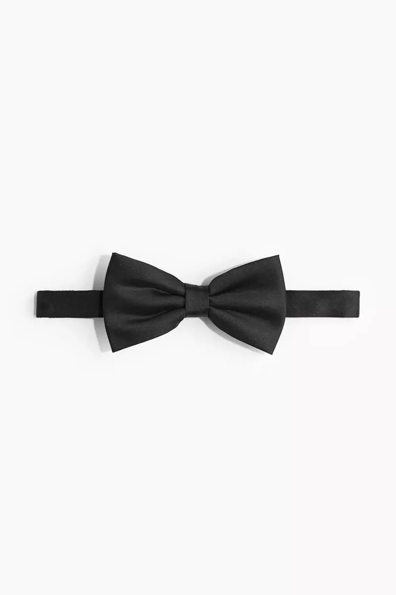 Satin bow tie