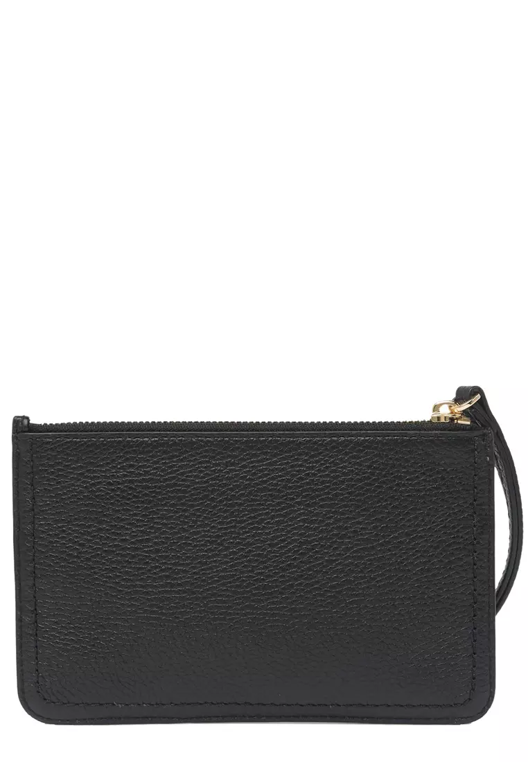 Buy Marc Jacobs Marc Jacobs The Groove Medium Leather Wristlet in Black ...