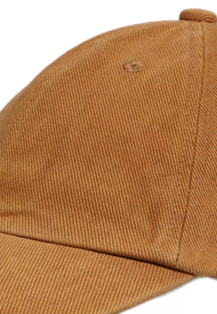 Low Profile Woven Cap Camel