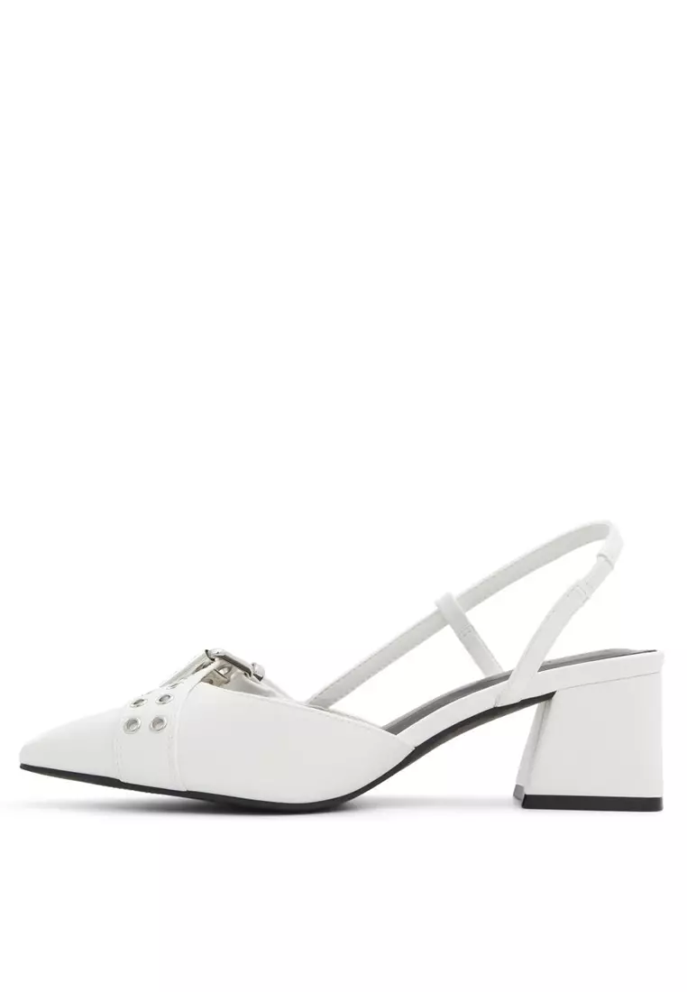 Rumour Slingback Buckle Block Heels