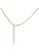 estele gold Estele 24 Kt Gold Plated Non-Precious Metal Brass Pearl Button Chain Necklaces for Girls CD38CACCE84097GS_4
