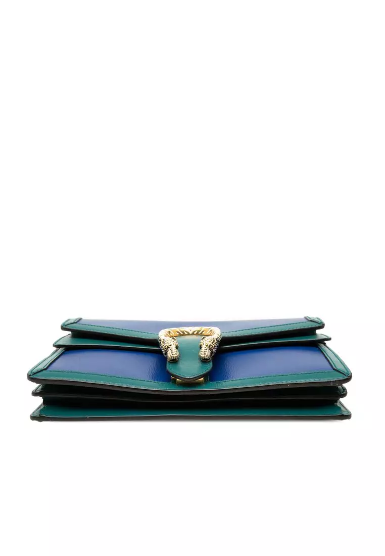 Pre-Loved Gucci Medium Bicolor Leather Dionysus Shoulder Bag