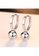 Rouse silver S925 Korean Geometric Stud Earrings A0027ACFD186D1GS_2