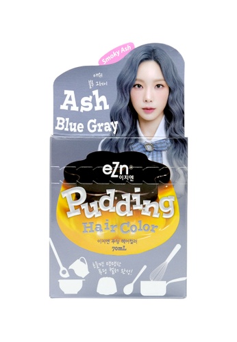 eZn eZn Pudding Hair Color Ash Blue Gray (70 Ml) - Taeyeon's Pick Self Hair  Dye Diy Kit | ZALORA Philippines