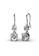 Her Jewellery silver Snowman Hook Earrings (White) -  Made with premium grade crystals from Austria HE210AC60HGXSG_1