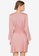 ZALORA OCCASION pink Satin Wrap Mini Dress 104F7AAE57F559GS_6