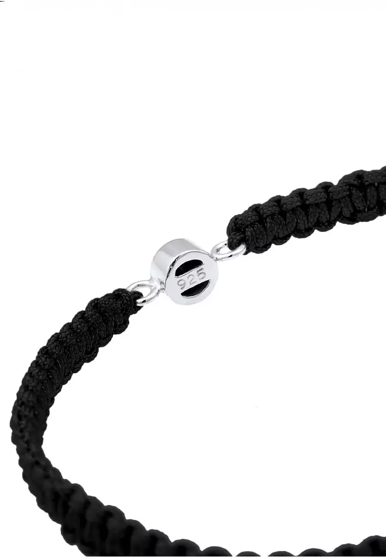 Gelang Perhiasan Perak 925 Wanita Knot Basic Embellished with Crystal by Swarovski®