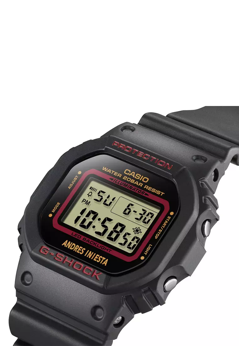 G-shock Andres Iniesta  Digital Watch DW-5600AI-1DR