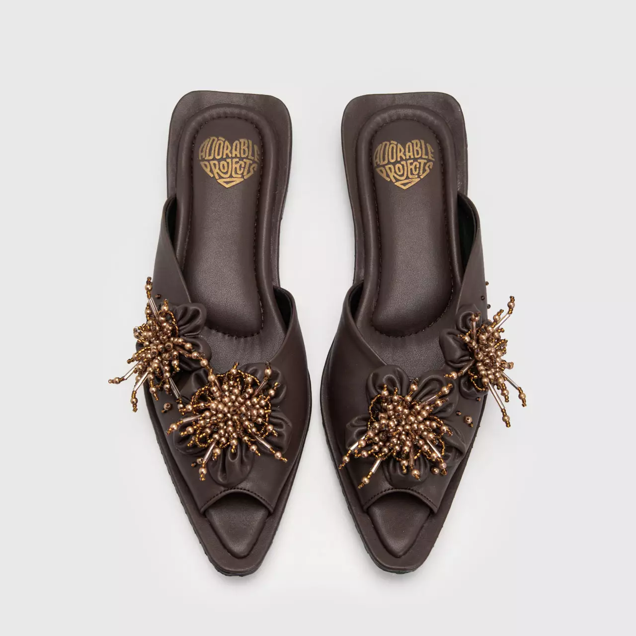 Fleuria Sandals Brown