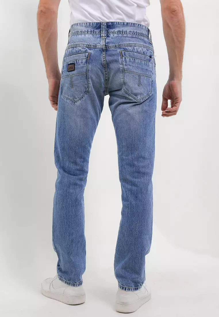 Slim Fit Denim Pants CFL087E