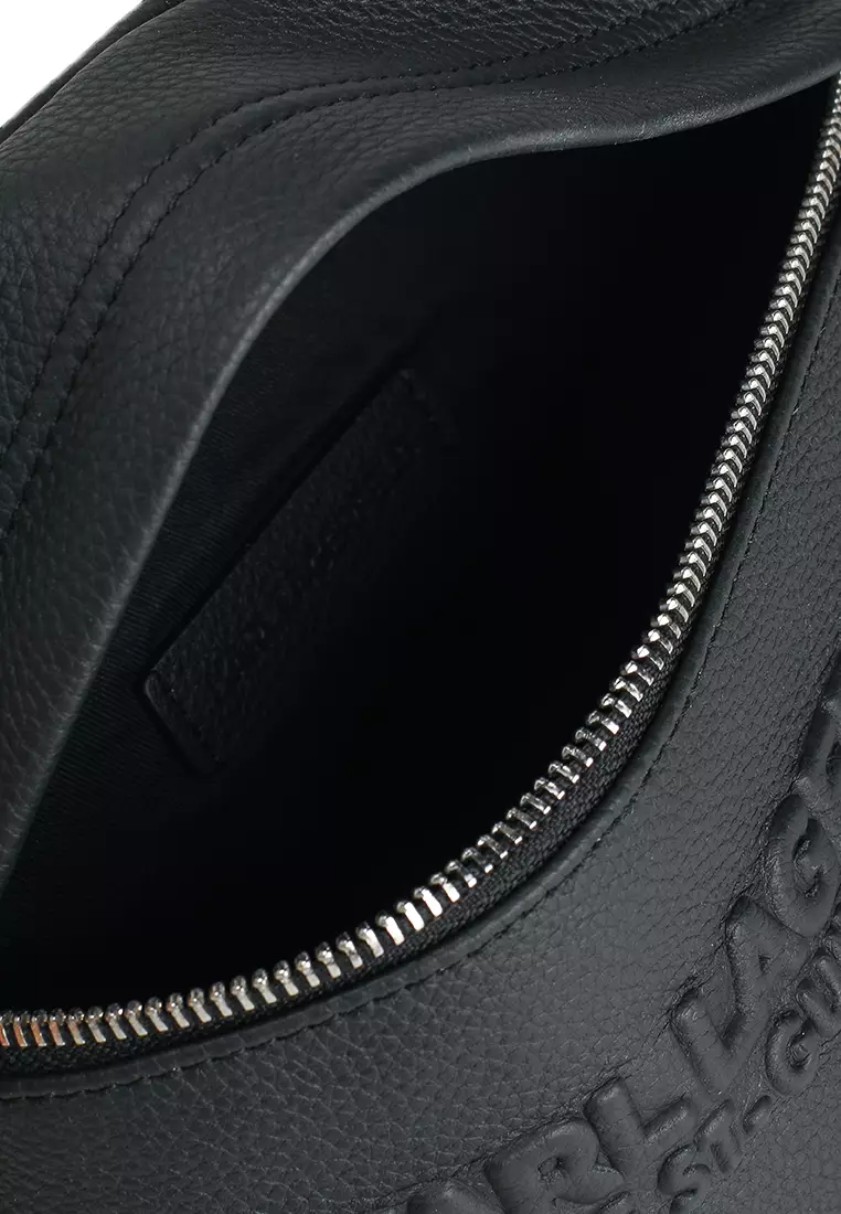 K/Rue St-Guillaume 皮革腰包