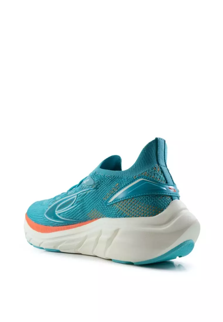 910 Nineten KISHI RUN 2.0 sepatu lari - Bluebird/Blue Radiance/Nectarine