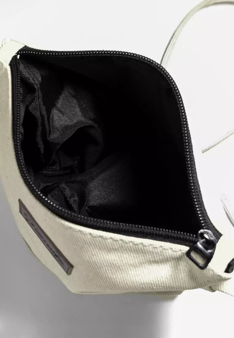 Pamole Tas Selempang Wanita Bahan Kanvas - Lura Series - BW Komb Coklat