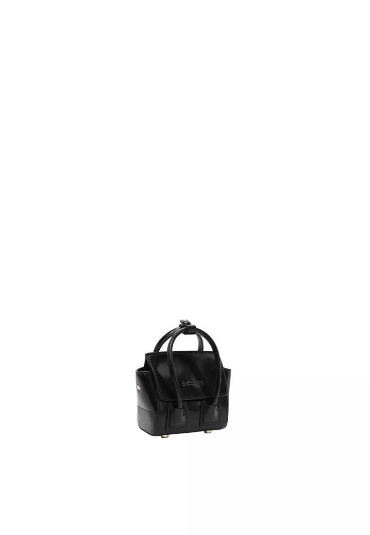 [Online Exclusive] UNNI Nano Top Handle Bag - Black