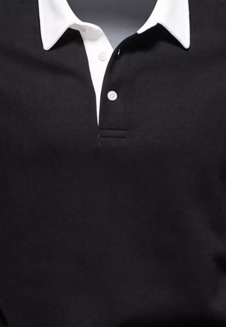 Casual Long Sleeve Polo Shirt AX-HD05