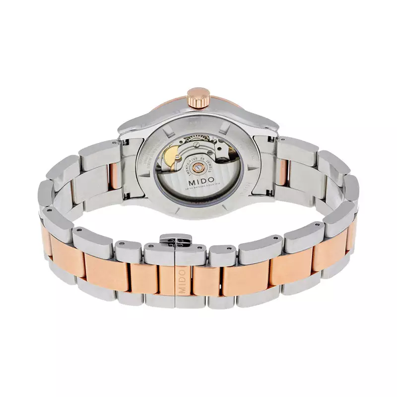Jam Tangan Pria MIDO Multifort M005.830.22.031.80 Automatic Silver Dial Dual Tone Stainless Steel Strap