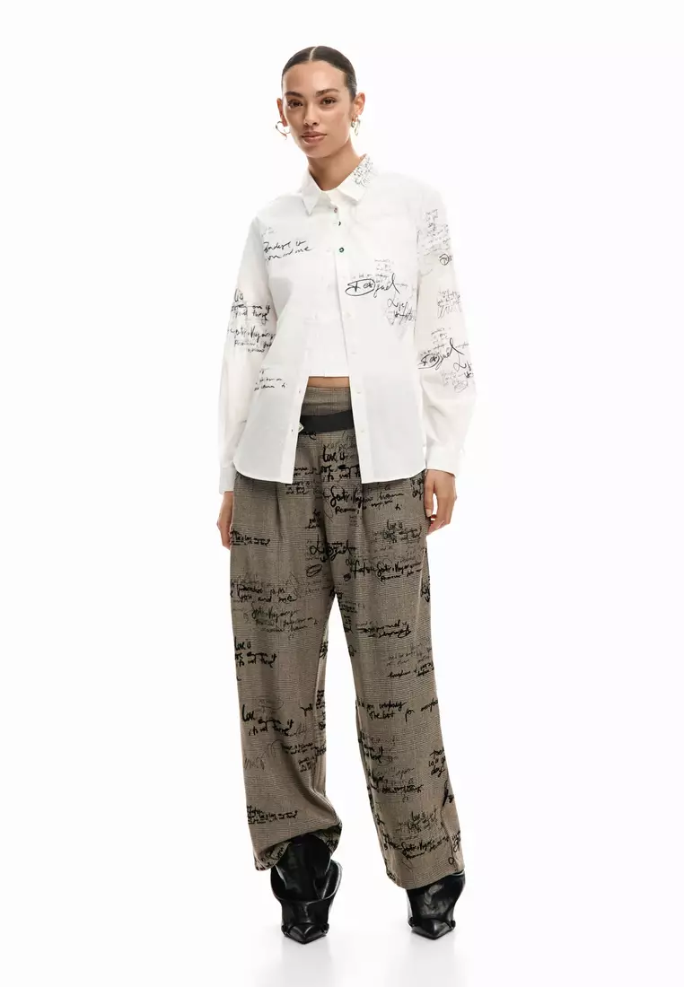 Paradise long-sleeve shirt