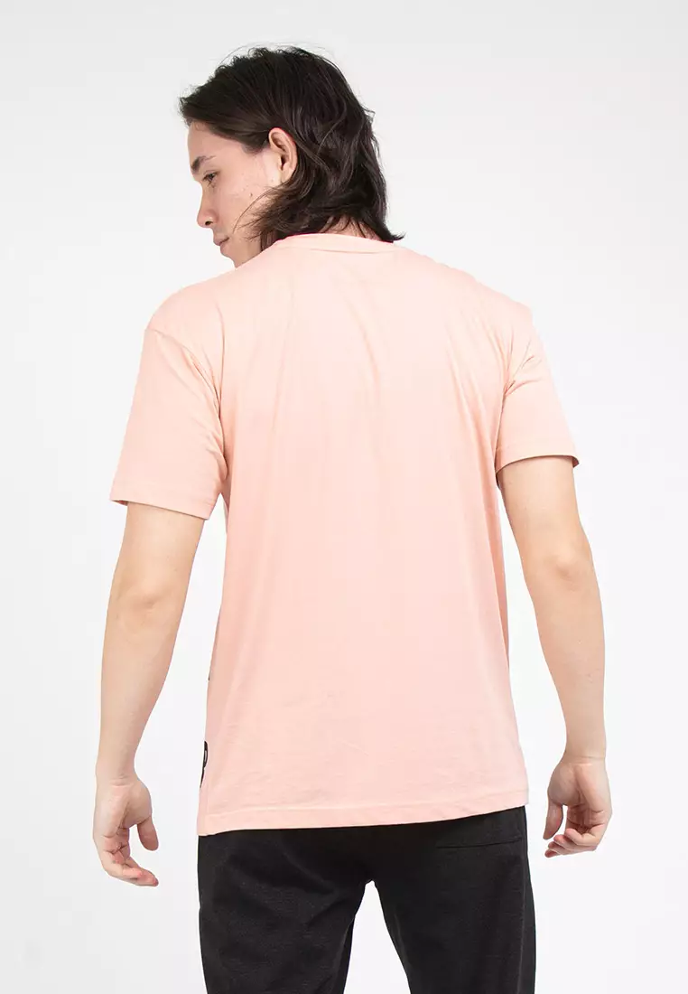 Forest Boxy Cut Graphic Tee Crew Neck Short Sleeve T Shirt Men | Oversized Shirt Men - 621296-68BrickRed
