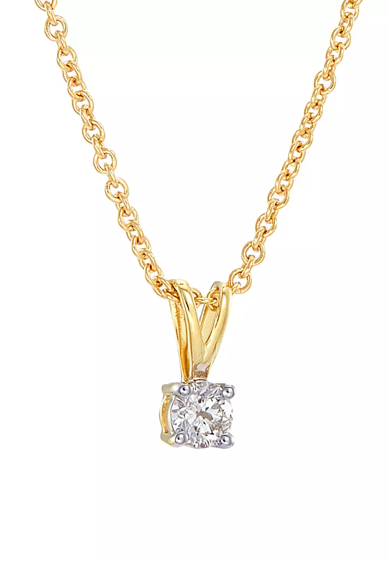 HABIB Round Diamond Necklace in 375/9K Yellow Gold 560080623(YG)