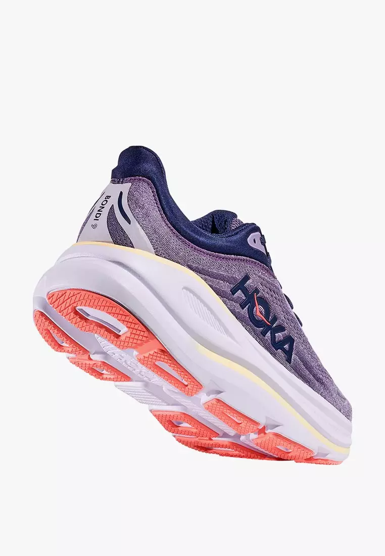 Bondi 9 Wide Running Shoes Womens - Purple