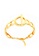 TOMEI gold [TOMEI Online Exclusive] Anastasia with Sophisticated Glamour Bangle, Yellow Gold 916 (AS-YG1249B-1C-160) 74D3AAC319E096GS_1