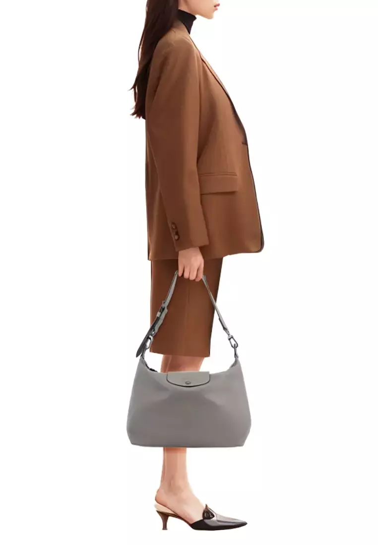 Buy LONGCHAMP Women's Le Pliage Xtra M Hobo Shoulder Bag in Turtledove ...