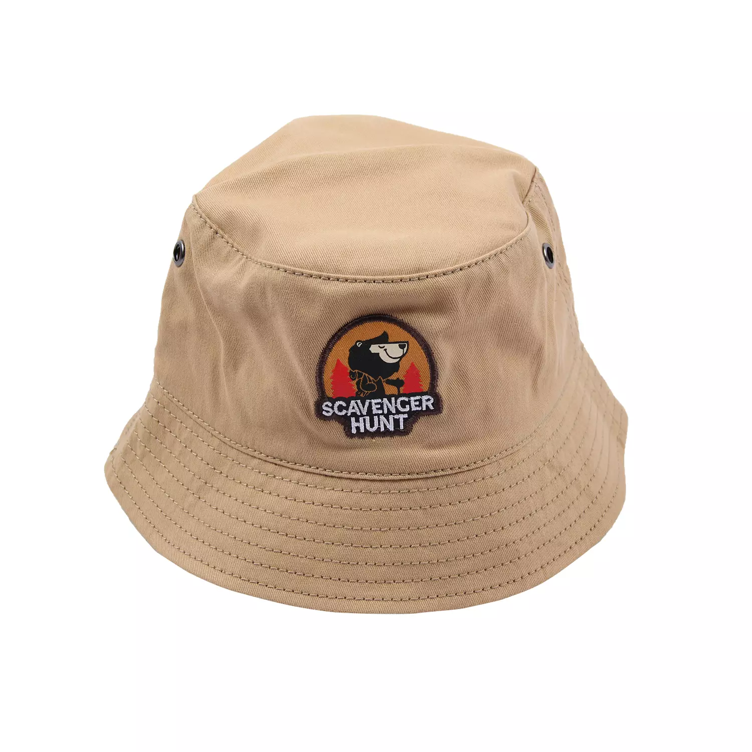 Twist Kids [Official Store] - Evert C, Scavenger Hunt Series, Topi/Bucket Hat/Topi Rimba Anak Laki-Laki (usia 4-14 tahun) Warna Khaky