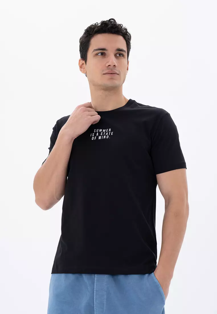 Slogan Printed T-Shirt