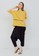 Julia Owers yellow Baju Blouse Wanita EIKO - Kuning C974EAA9D4D54BGS_4