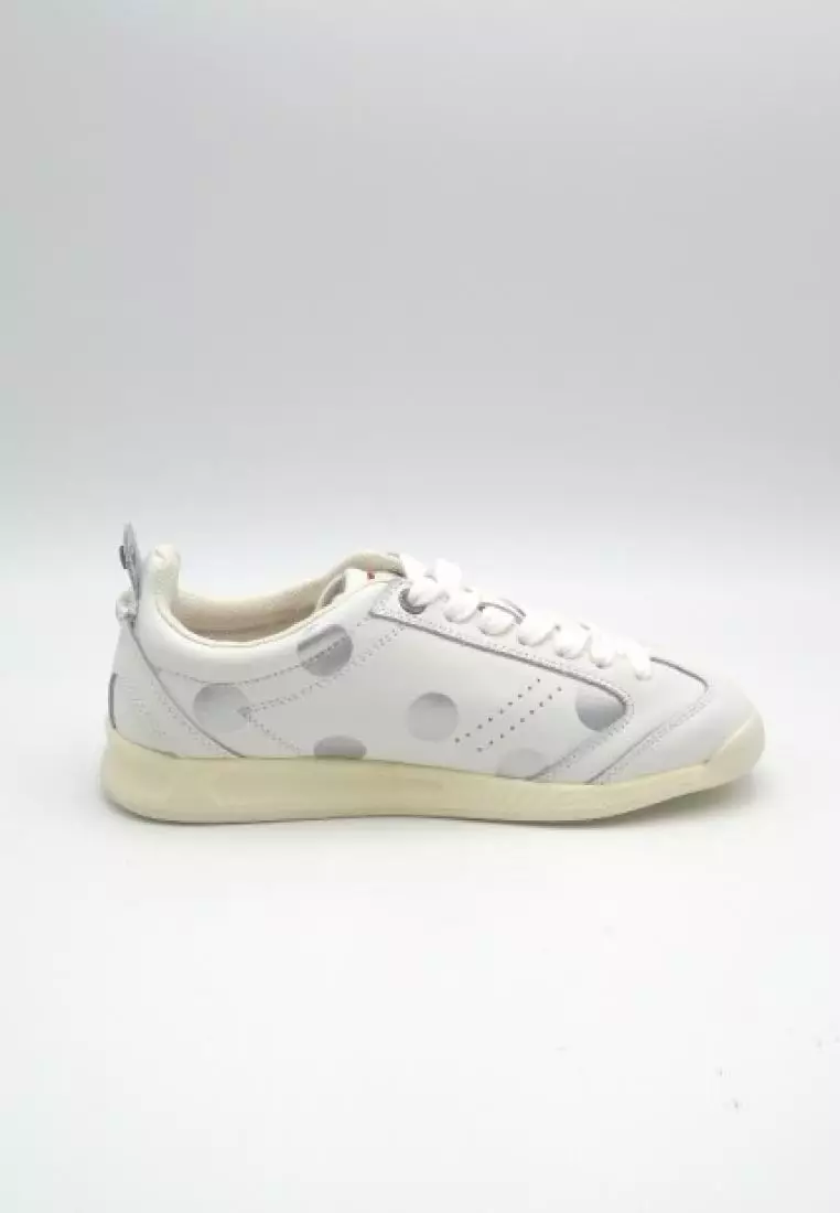 Discount on Kickers  shoes - SKU: Kick 18 White Sliver Women Shoe