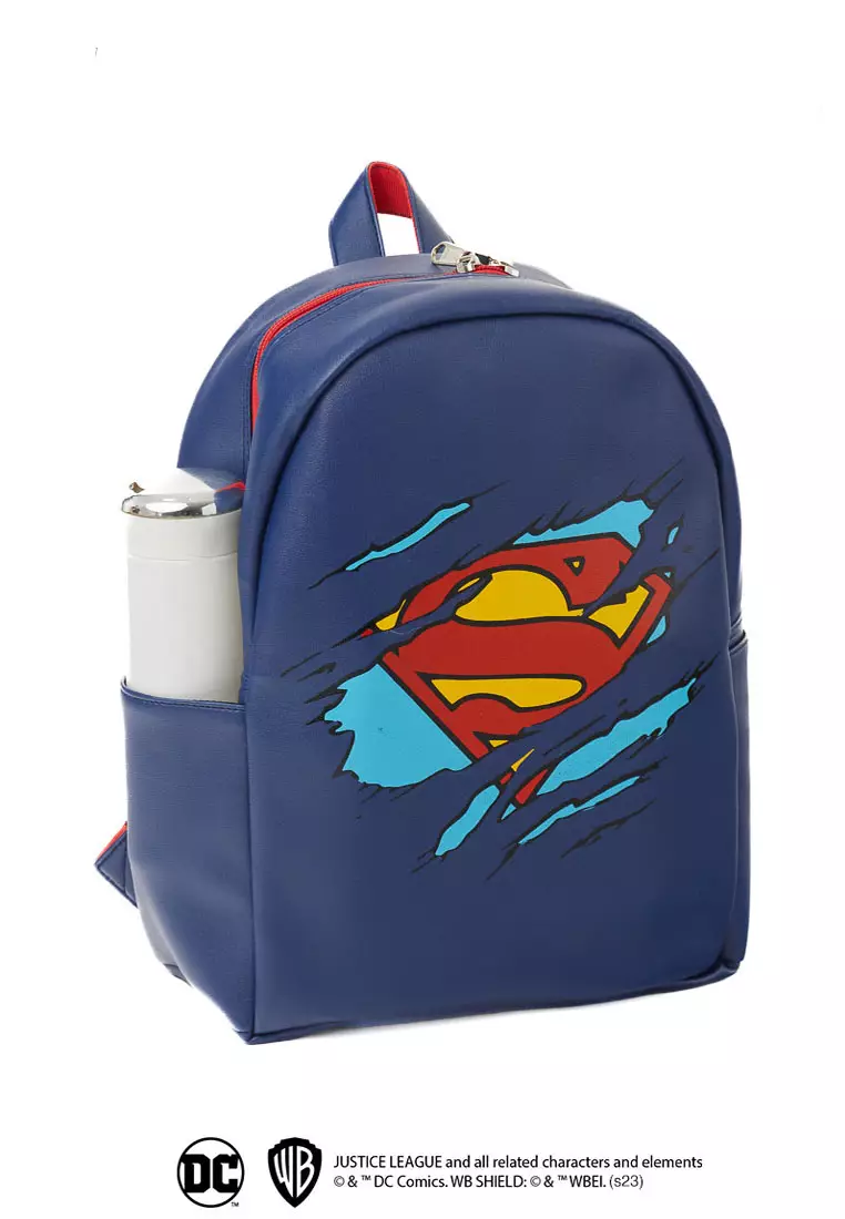 Justice League Collection Leather Backpack Shin Superman