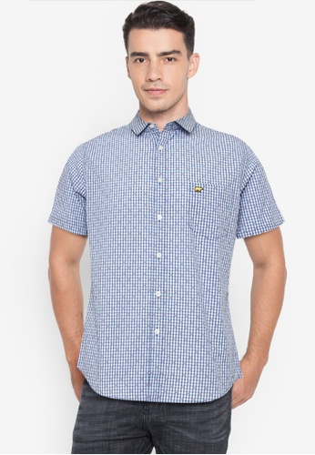 Jack Nicklaus Blue Label Roscam Button Up Shirt | ZALORA ...