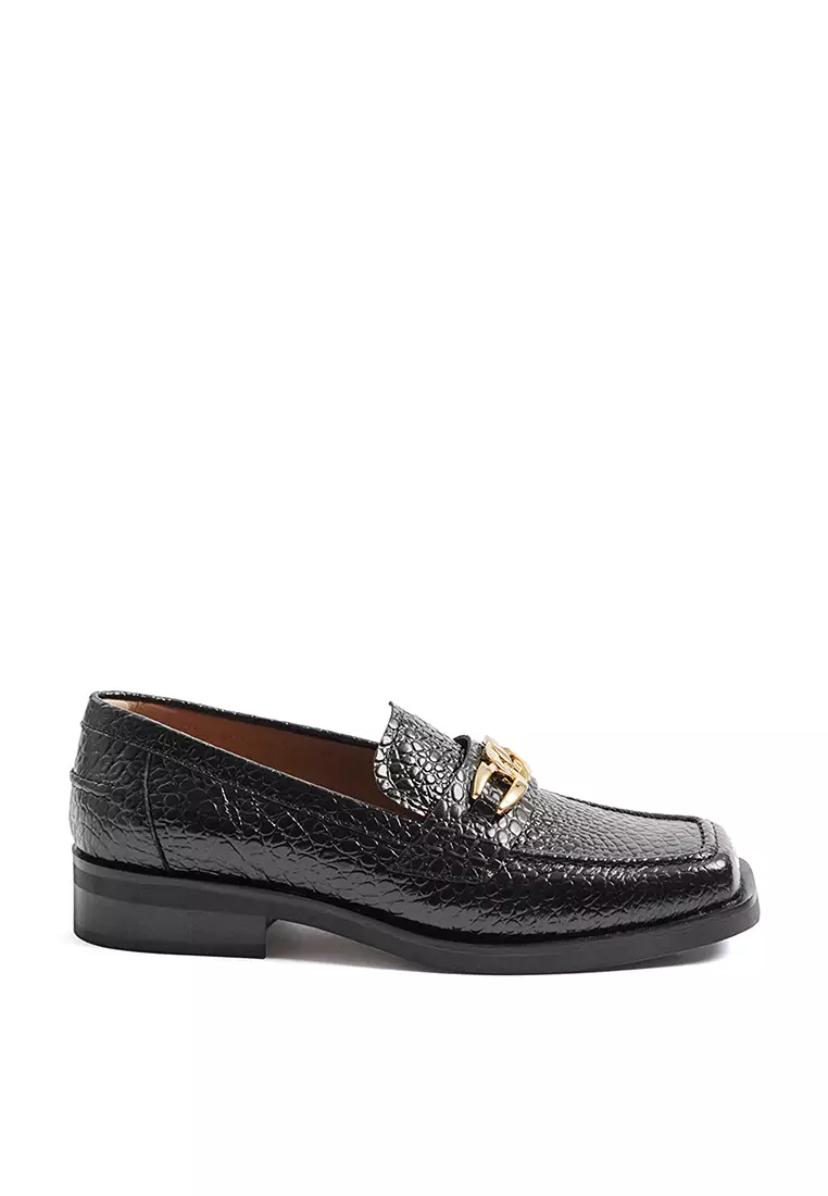 Discount on & Other Stories  shoes - SKU: Squared Toe Leather Loafers