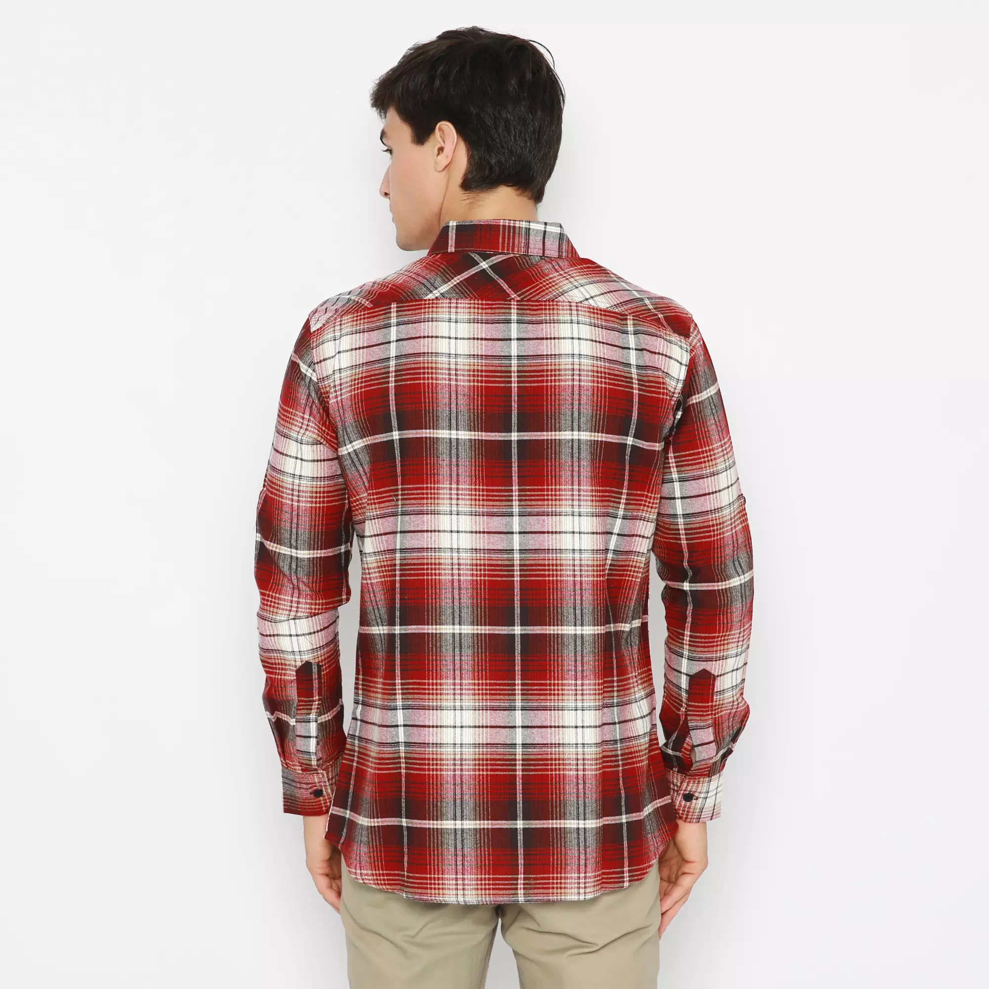 Platini Kemeja Flanel Pria Lengan Panjang 76234