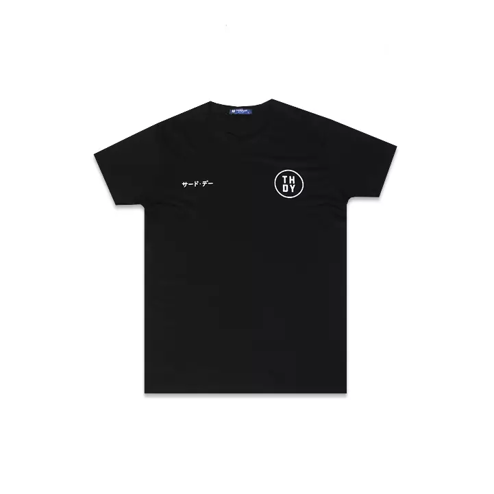 MTF95 thdycircle dakir hitam kaos pria