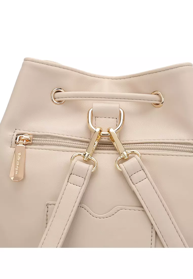 Women's Backpack - Creamy White