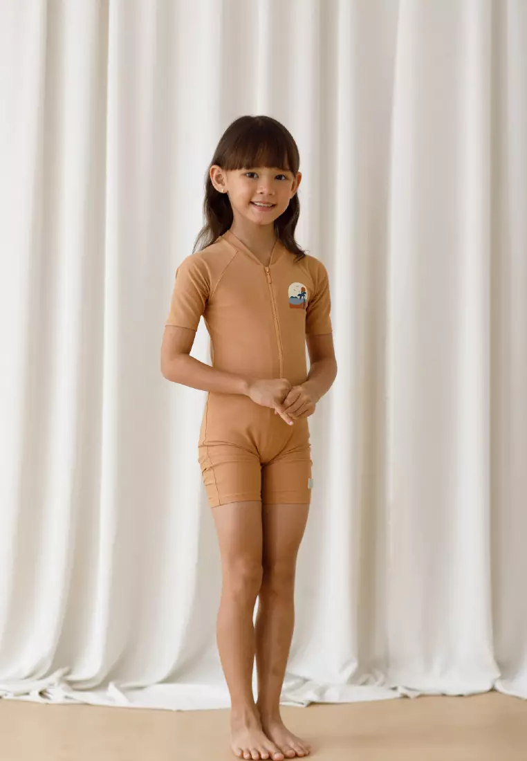 Soleil Short Diving Unisex Front Zipper - Meerkat