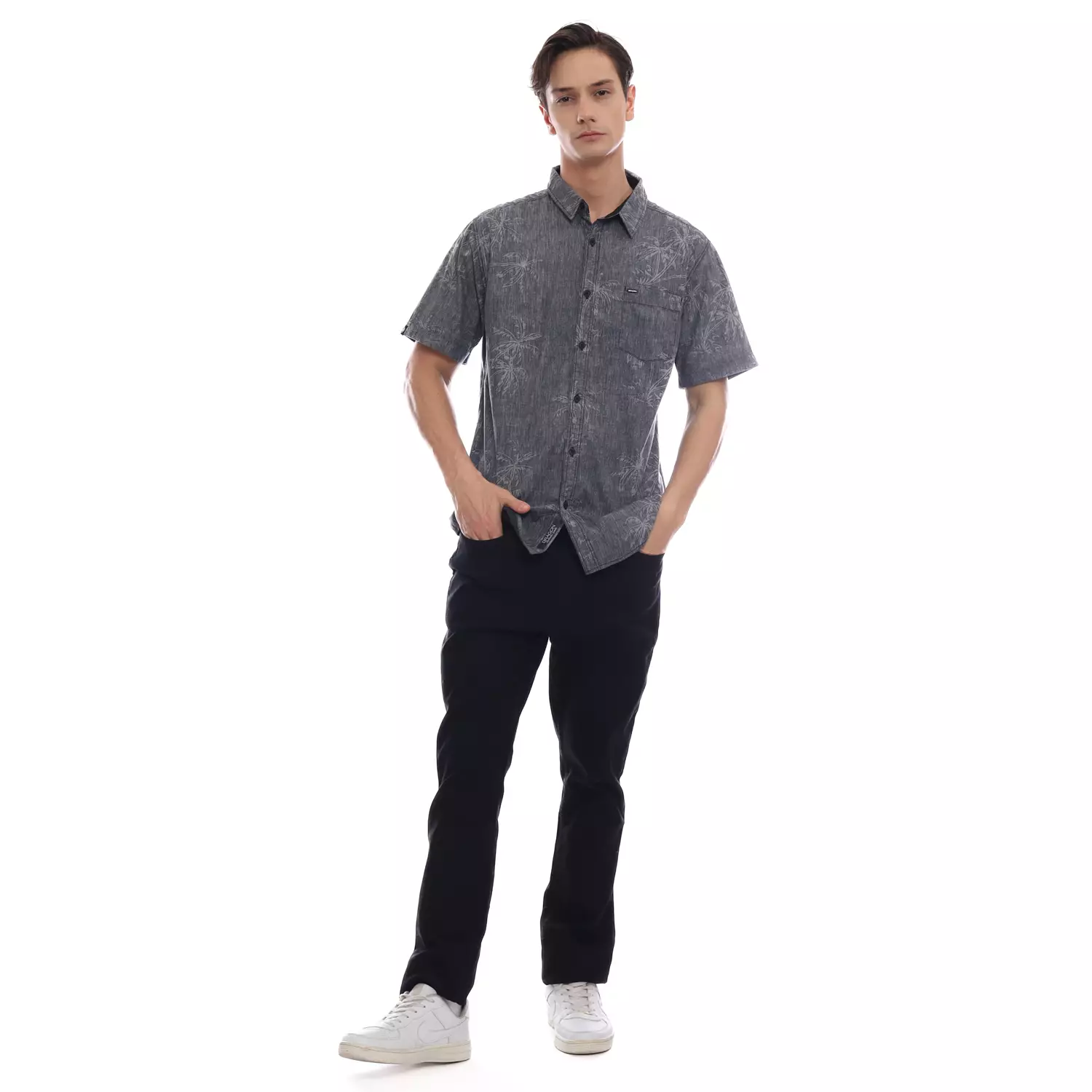Dragon Kemeja Lengan Pendek Pria Taxon Men Shirt Planet Surf