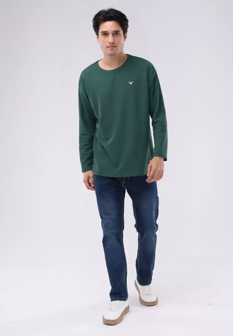 Round Neck Long Sleeves Comfort Fit