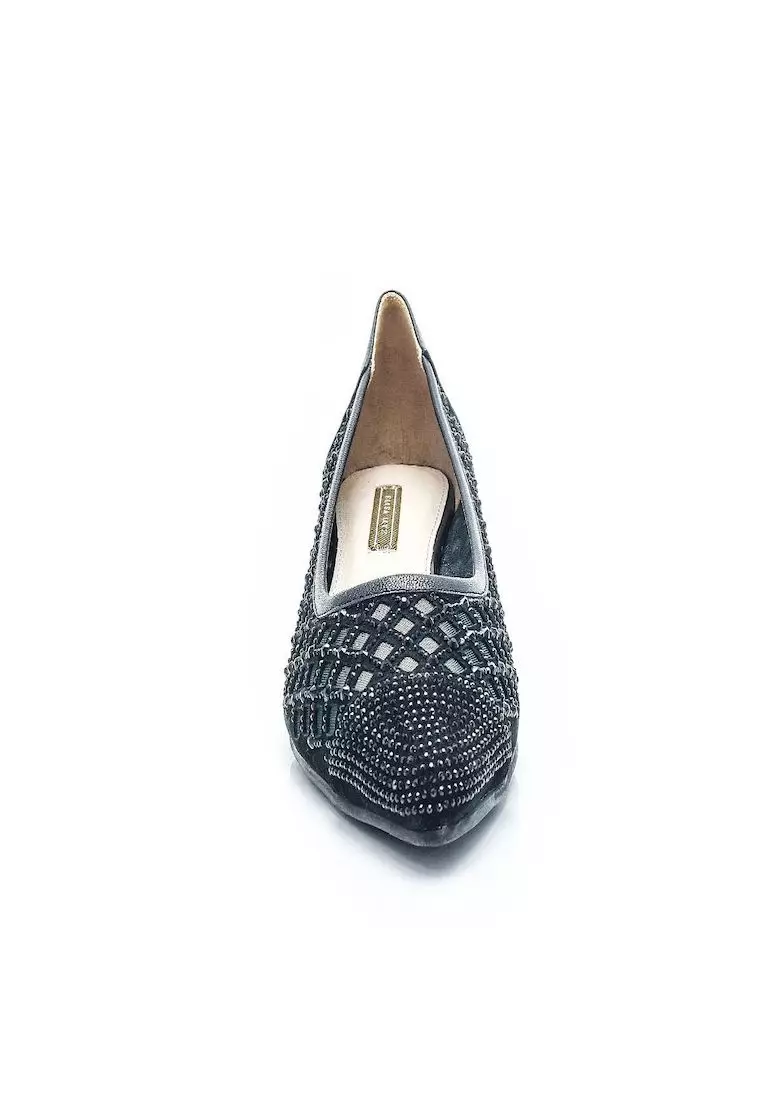 Buy Elisa Litz SELENIS FLATS - BLACK Online | ZALORA Malaysia