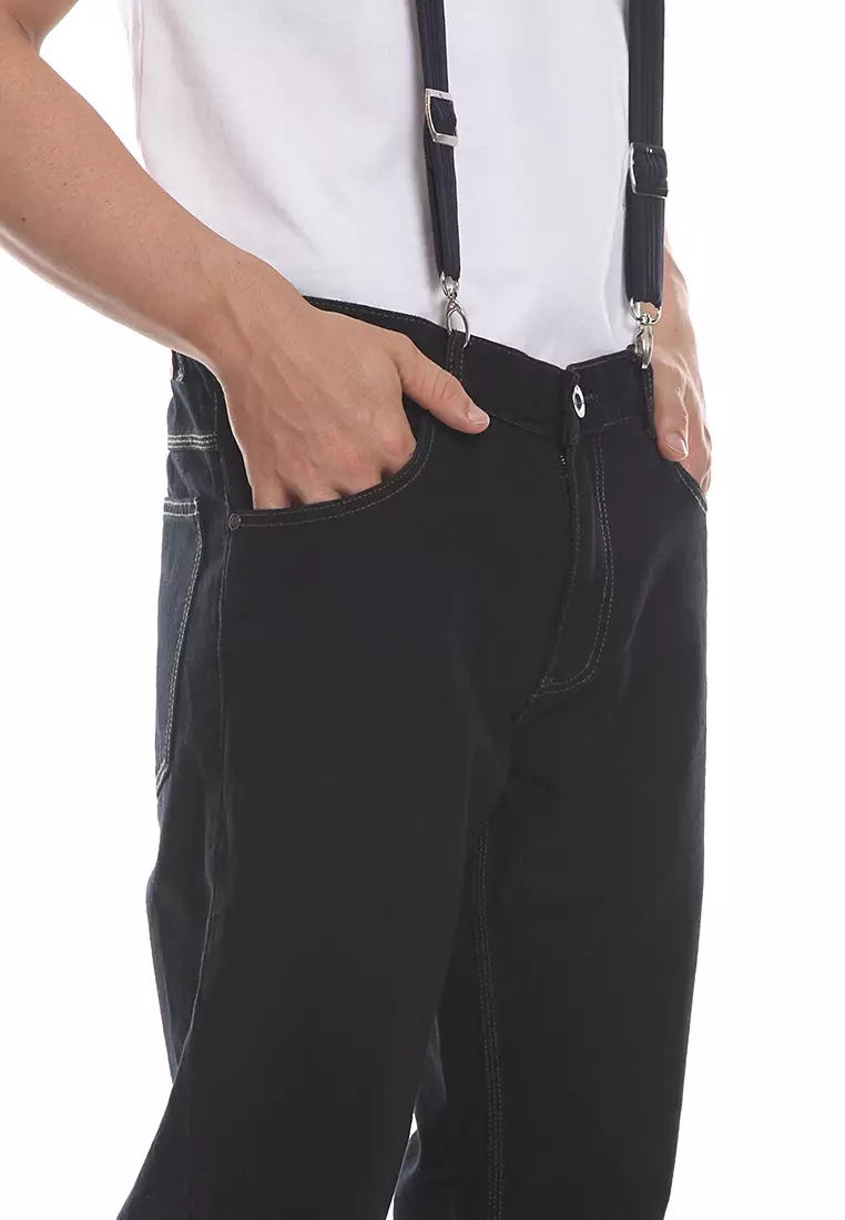 Big size Jeans Non Stretch  Black NS2101