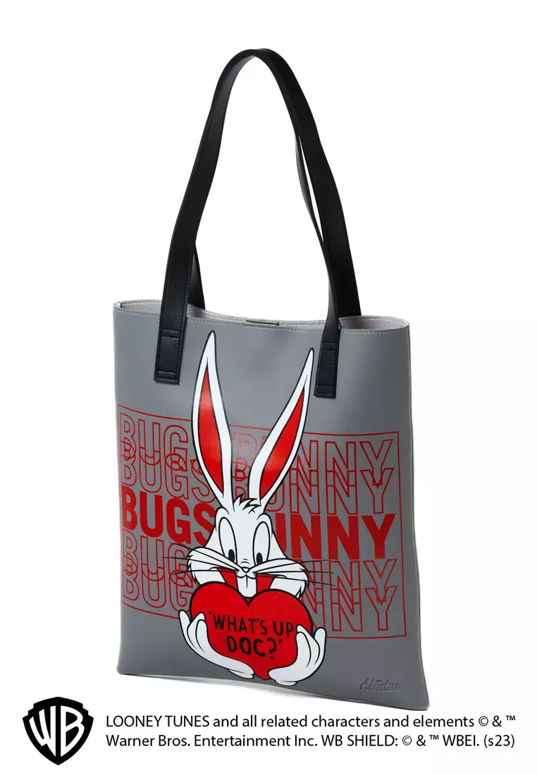 Looney Tunes Collection Vegan Leather Tote Bag Sylva Bugs Bunny