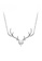 Twenty Eight Shoes white VANSA Antlers Imitation Crystal Necklace VAW-N174 12D6CAC7E4939AGS_1