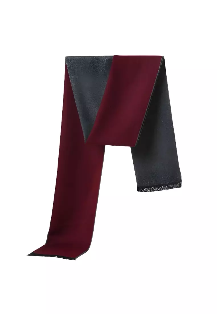 Men's Warm Scarf for Autumn and Winter - Thick Korean Style Long, Versatile Scarf
