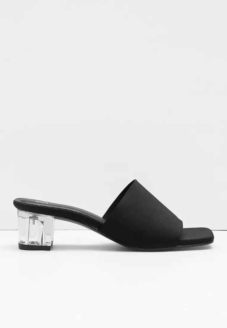 Sophie Ibira Sandal Wide Strap Black