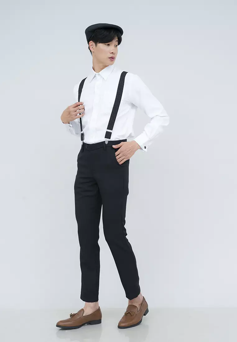 Houseofcuff Suspender Tali Jojon Karet ikat pinggang pria dewasa besar A13