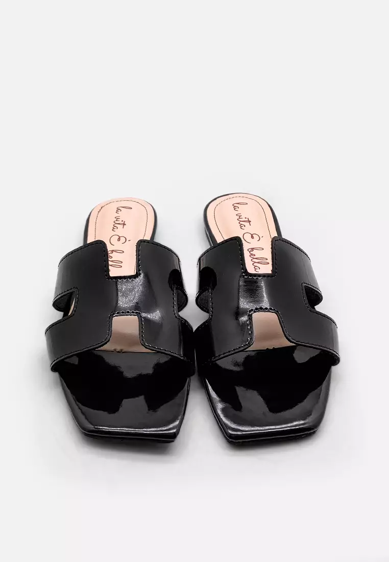 Sandal Slide Flat Wanita