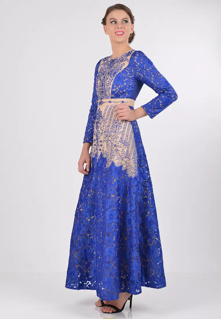 Bibiq Gamis Tile Bordir