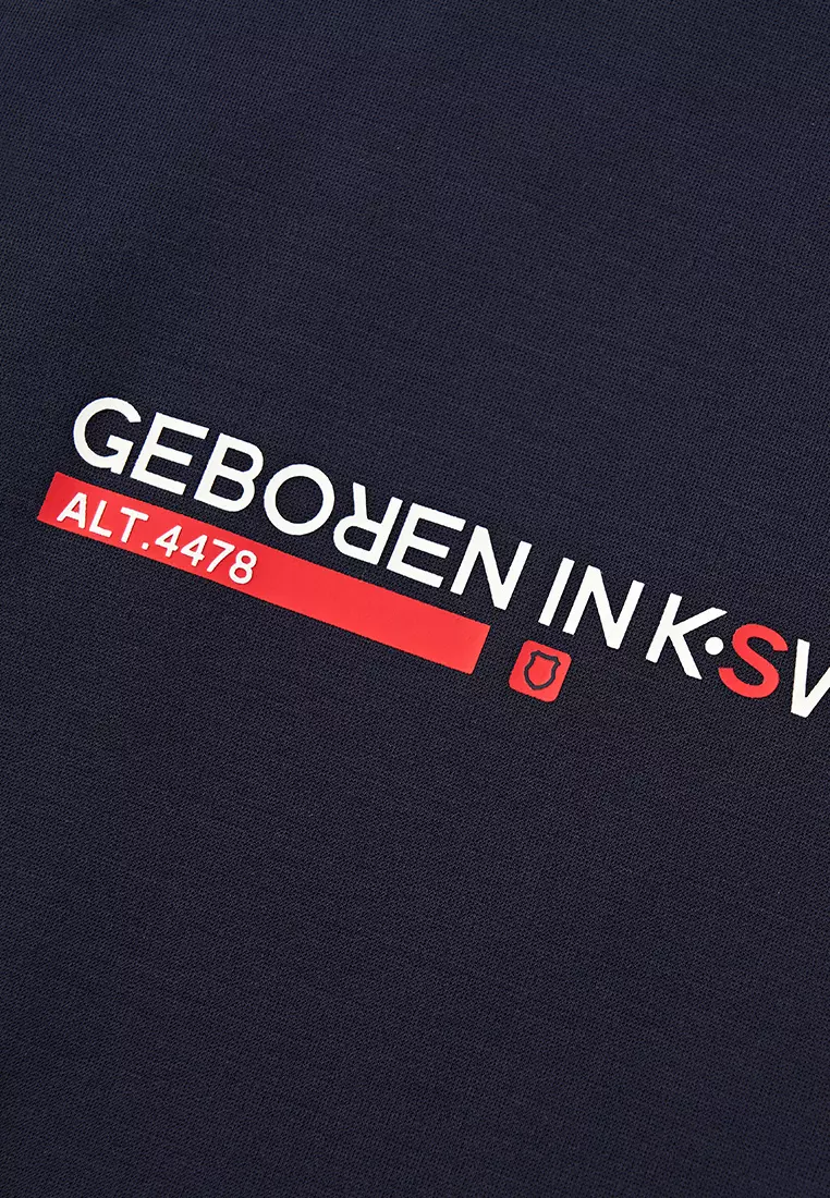 MEN'S K-SWISS LOGO LOOSE FIT LONG SLEEVES T-SHIRT