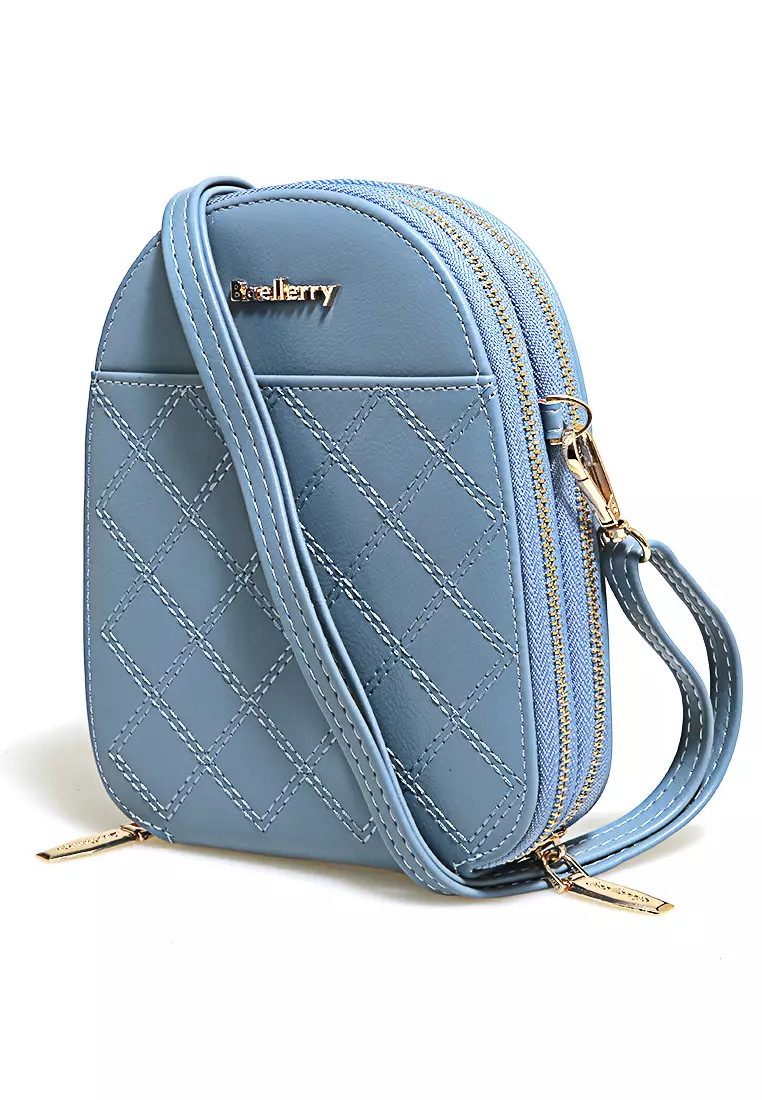 Sling Bag Wanita Tas Selempang Handphone Large Compartment Many Slot Material Leather ORIGINAL